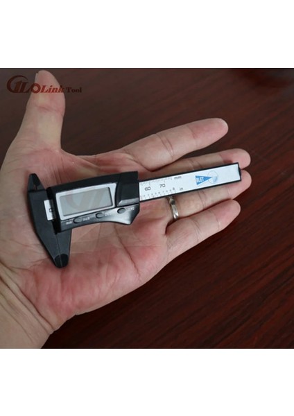 0-70MM Mini Cep Plastik Dijital Kumpas 0-70MM Elektronik Sürmeli Kumpas Kaydırıcı Kaliper Mücevher Kalınlık Ölçer (Yurt Dışından) indirimleri