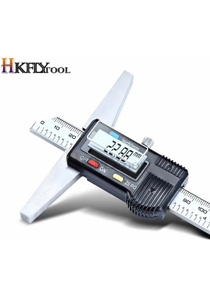 Dijital 0-150MM 0-150MM 6 "karbon Çelik Metrik Imperial Dijital Derinlik Sürmeli Kumpas Mikrometre Elektrikli Dijital Derinlik Ölçer Ölçme Aracı (Yurt Dışından) fiyatları