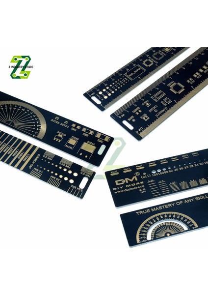 Elektronik Mühendisleri Yapımcıları Için 20CM Pcb Cetveli Fanlar Pcb Referans Cetveli Pcb Ambalajı (Yurt Dışından)