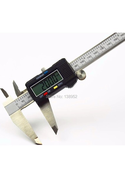 Yüksek Kalite 200MM 8 "dijital Kumpas Sürmeli Kumpas Göstergesi Mikrometer 0-200MM Elektronik Sürmeli Dijital Kumpas + Kara Kutu (Yurt Dışından)