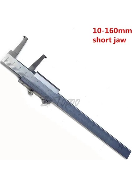 Kısa Çene 10-160MM 0.02MM Paslanmaz Çelik Iç Yiv Sürmeli Kumpas Tek Blok Iç Kaliper Ölçmek Için Iç Yiv Iç Kaliper Ölçer (Yurt Dışından)