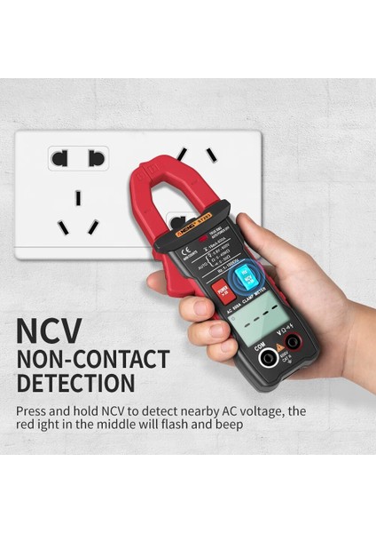 Siyah Aneng ST203 Dijital Pens Metre 4000 Sayım True Rms Multimetre Mini Amp Dc/ac Pens Metre Voltmetre Otomatik Aralığı (Yurt Dışından)
