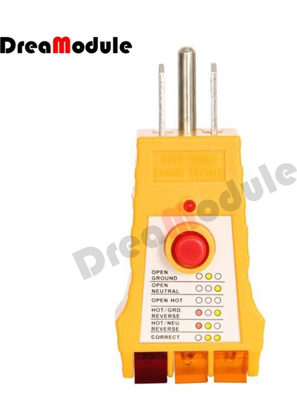 Abd Fişi WH305 Soket Test Cihazı Güvenlik Test Cihazı Soket Yalıtım Soketi Kaçak Testi Kablolama Kararı, Standart Ac Soket Için Gfcı ile (Yurt Dışından)