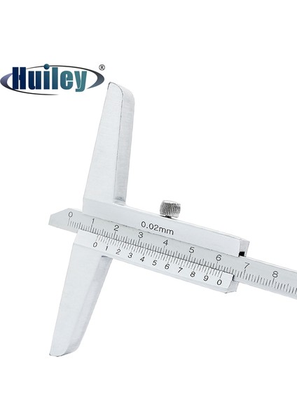 0-200MM Metal Derinlik Sürmeli Kumpas 0-150/0-200/0-300/0-500 mm Profesyonel Derinlik Ölçer Iş Parçası Ölçme Aracı Metrik Derinlik Test Cihazı (Yurt Dışından)