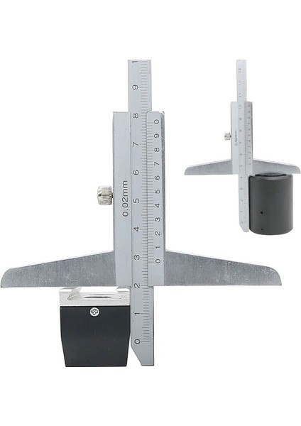 0-200MM Metal Derinlik Sürmeli Kumpas 0-150/0-200/0-300/0-500 mm Profesyonel Derinlik Ölçer Iş Parçası Ölçme Aracı Metrik Derinlik Test Cihazı (Yurt Dışından) fiyatları