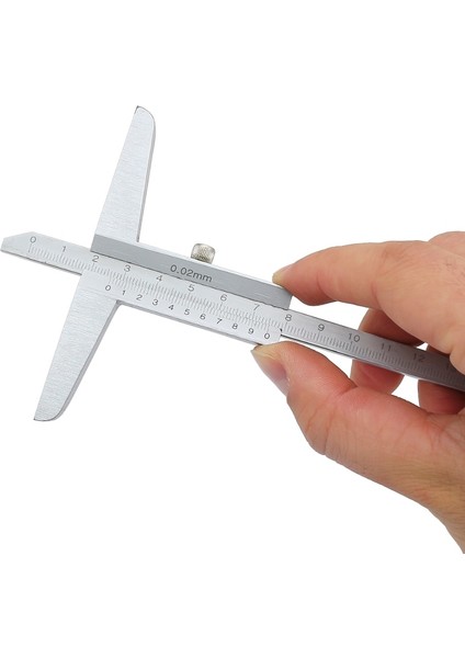 0-200MM Metal Derinlik Sürmeli Kumpas 0-150/0-200/0-300/0-500 mm Profesyonel Derinlik Ölçer Iş Parçası Ölçme Aracı Metrik Derinlik Test Cihazı (Yurt Dışından) fırsatları