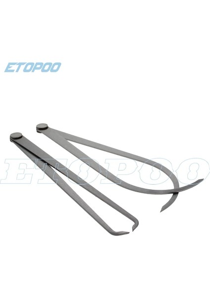 350MM 2 Adet Kaliperler 150-450MM Metal Kumpas Firma Ortak Iç ve Dış Kaliper Paslanmaz Çelik Makinist Oyma Ölçüm Aracı (Yurt Dışından)