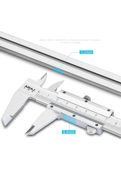 Kumpaslar 1330 Paslanmaz Çelik Sürmeli Kumpas Mikrometre Hassas Ölçümler Için Dayanıklı Paslanmaz Çelik Ölçme Aracı Kumpas Çalışma (Yurt Dışından) fırsatları