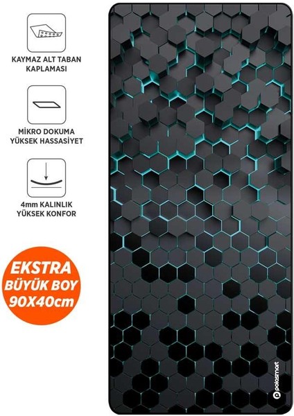 PGM23 Gaming Mouse Pad Siyah