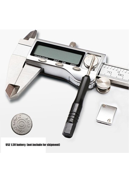 Kadranlı Kumpas 0.001IN Kadranlı Kumpas Metal Sürmeli Kumpas Dijital Elektronik Kumpas Mikrometre Cetvel Derinlik Ölçme Aracı Ölçer Enstrüman 0-150MM 6 (Yurt Dışından)