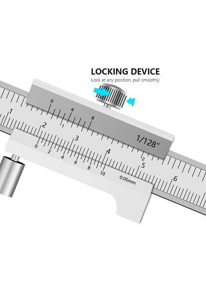 0-200MM Işaretleme Sürmeli Kumpas 0-200MM 0-250MM Paralel Işaretleme Ölçer Karbür Scriber Işaretleme Ölçer Araçları Ölçme Araçları (Yurt Dışından) indirimleri