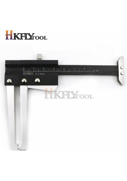 0-60MM Kalibreli Yeni 0-60MM Kaliper Fren Diski Sürmeli Lastikler Kalınlık Ölçer Cetvel Ölçme Aracı Siyah Alaşımlı Çelik Sürmeli Kumpas Test Araçları (Yurt Dışından) fırsatları