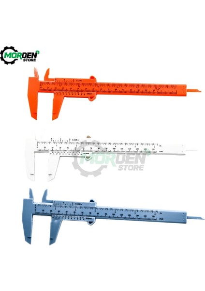 Mavi 80MM 0-150MM 0-80MM 0-100MM Çift Kural Ölçeği Sürmeli Kumpas Ölçme Mini Aracı Cetvel Sürmeli Kumpas Cetvel Aracı Dropship (Yurt Dışından)