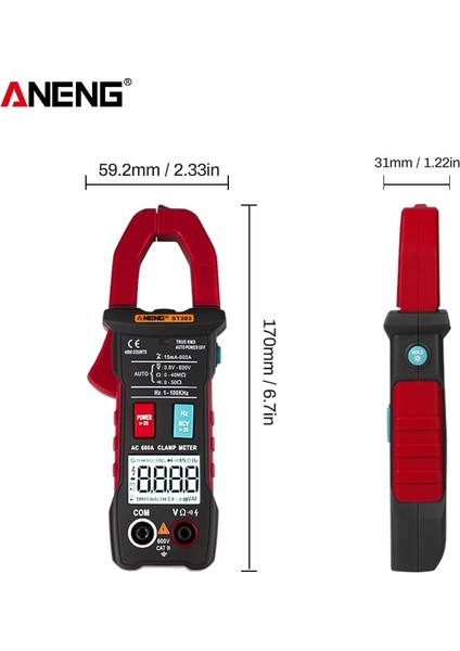 201 ST201 ST203 Pens Metre Testi 4000 Sayım Dijital Multimetre True-Rms Ac/dc Gerilim Direnci Dalgalanma Ani Akım Otomatik Test Cihazı (Yurt Dışından) fırsatları