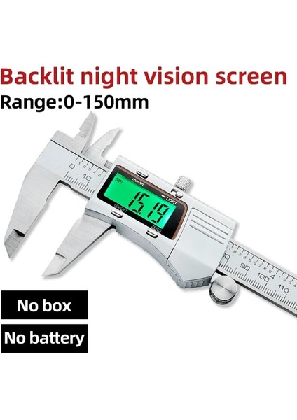 Hafif Kumpas Dijital Pakometre Metal Kumpas Profesyonel Sürmeli Kalibre Ölçme Aletleri Ağaç Işleme Kalın (Yurt Dışından)