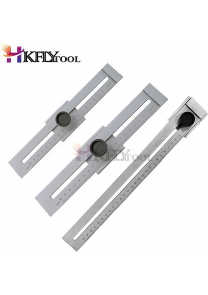 0-200MM Endüstriyel 200MM 250MM 300MM Scriber Çelik Işaretleme Ölçer 0-200MM Karbon Çelik Düzeni Araçları Çelik Ağaç Işleme Ölçme Aracı (Yurt Dışından)