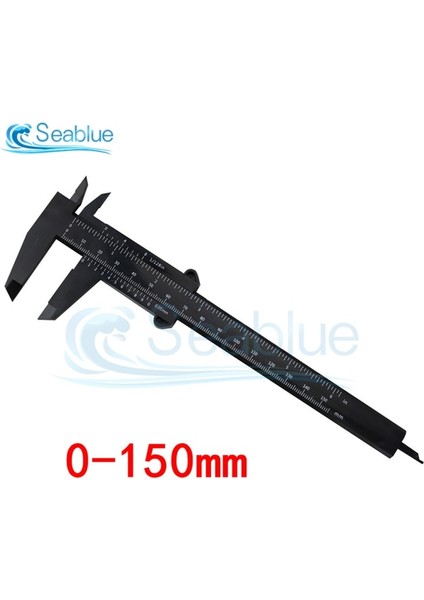 0-150MM Siyah Yüksek Kalite 0-80MM 0-100MM 0-150MM Çift Kural Ölçeği Plastik Sürmeli Kumpas Ölçme Öğrenci Mini Aracı Cetvel Çoklu Renk (Yurt Dışından)
