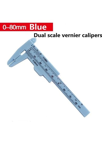 B 0-150MM Dıy Aracı Ağaç Işleme Metal Işleme Sıhhi Tesisat Modeli Yapımı Plastik Sürmeli Kumpas Diyafram Derinlik Çapı Ölçü Aracı (Yurt Dışından)