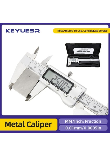 IP54 Kumpas Metal Kumpas Dijital Kumpas Paslanmaz Çelik Dijital Pakimetre Dijital Mikrometre Sürmeli Kumpaslar Metal Ölçer Ölçme Aletleri (Yurt Dışından) fiyatları