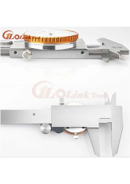 Metal Saplı Kadran Kaliperleri 0-150MM Paslanmaz Çelik Sürmeli Kumpas Darbeye Dayanıklı Ölçüm Kolu Tekerlekli Kumpaslar Saat Aksesuarları ile (Yurt Dışından) modelleri