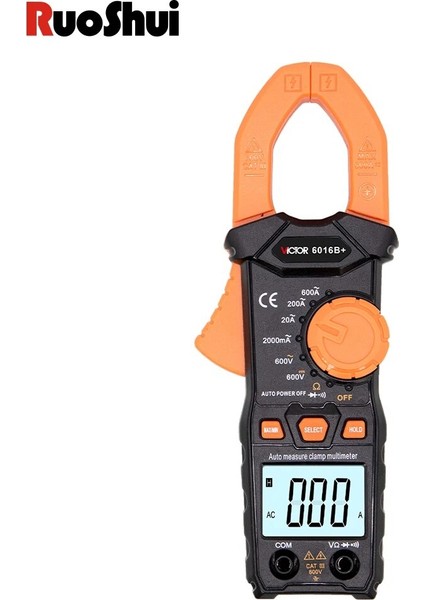 Pens Metre Dijital Pens Metre 600A Akım True Rms Akıllı Pense Ampermetre Otomatik Rang Multimetre Dc Ac Gerilim Multimetro Hz Ohm Ncv Test Cihazı (Yurt Dışından) fiyatları