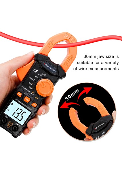 Pens Metre Dijital Pens Metre 600A Akım True Rms Akıllı Pense Ampermetre Otomatik Rang Multimetre Dc Ac Gerilim Multimetro Hz Ohm Ncv Test Cihazı (Yurt Dışından) indirimleri