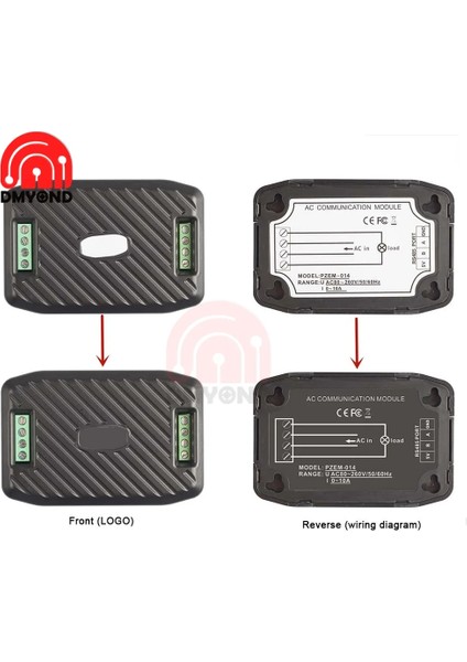 PZEM-014 A PZEM-014 PZEM-016 Voltmetre Ampermetre RS485 Modbus Gerilim Akım Güç Enerji Ölçer Elektrik Watt Metre (Yurt Dışından)