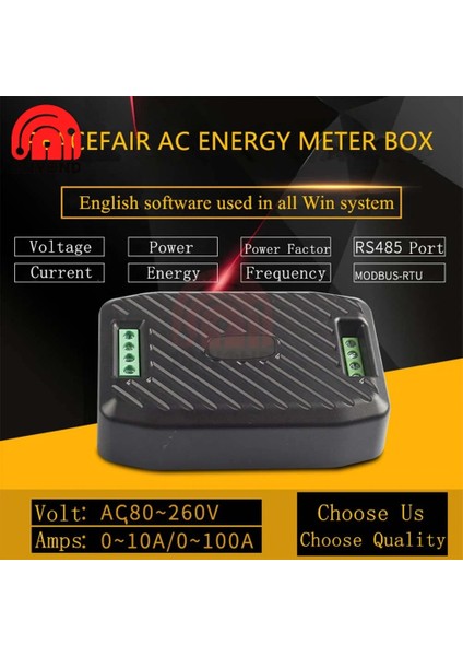 PZEM-014 A PZEM-014 PZEM-016 Voltmetre Ampermetre RS485 Modbus Gerilim Akım Güç Enerji Ölçer Elektrik Watt Metre (Yurt Dışından)
