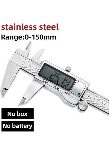 Metal Kumpas Dijital Pakometre Metal Kumpas Profesyonel Sürmeli Kalibre Ölçme Aletleri Ağaç Işleme Kalın (Yurt Dışından)