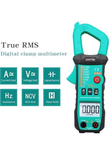 168CAC True Rms Dijital Pens Metre 168C/D/E Dc Ac Akım Gerilim Amper Ncv Ohm Test Cihazı Ampermetre Kapasitör Multimetre Elektrikçi Aracı (Yurt Dışından) fiyatları