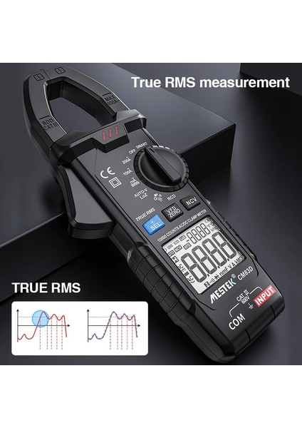 CM83A True Rms Dijital Pens Metre Dc/ac Akım 6000/10000 Sayım Multimetre Ampermetre Gerilim Test Cihazı Amp Hz Kapasite Ncv Ohm Testi (Yurt Dışından)