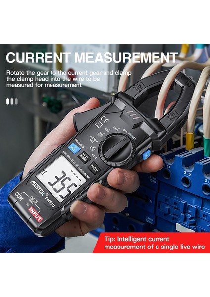 CM83A True Rms Dijital Pens Metre Dc/ac Akım 6000/10000 Sayım Multimetre Ampermetre Gerilim Test Cihazı Amp Hz Kapasite Ncv Ohm Testi (Yurt Dışından)