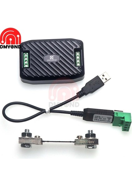 100A Şant ve USB PZEM-017 Dc 0-300V PZEN-003 Voltmetre Ampermetre RS485 Modbus Gerilim Akım Güç Enerji Ölçer Elektrik Watt Metre (Yurt Dışından)