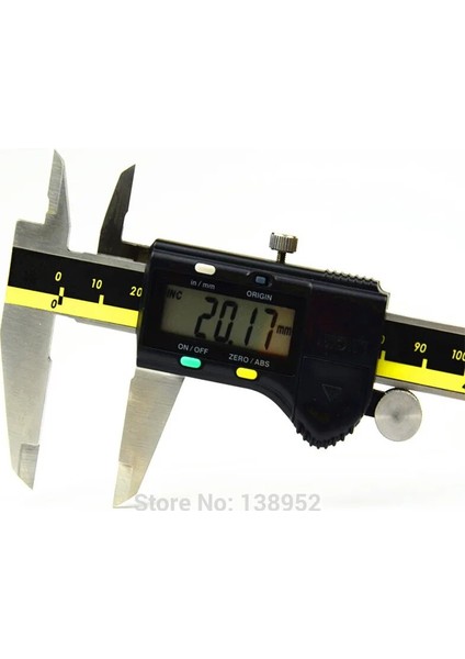 Yüksek Kaliteli 150MM 6 Inç Abs Dijital Sürmeli Kumpas Elektronik Kumpas 0-150MM 0.01MM Dijital Sürmeli Kumpas (Yurt Dışından)