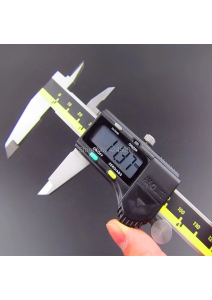 Yüksek Kaliteli 150MM 6 Inç Abs Dijital Sürmeli Kumpas Elektronik Kumpas 0-150MM 0.01MM Dijital Sürmeli Kumpas (Yurt Dışından)