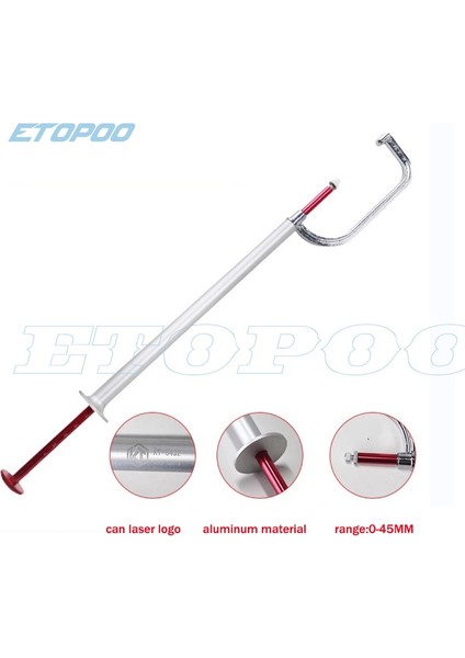 Tip B Motosiklet Fren Diski Ölçme Aracı Otomotiv Aksesuarı 0-45MM Doğru Fren Diski Kaliper Fren Balatası Algılama Kalem Araba Için (Yurt Dışından) modelleri