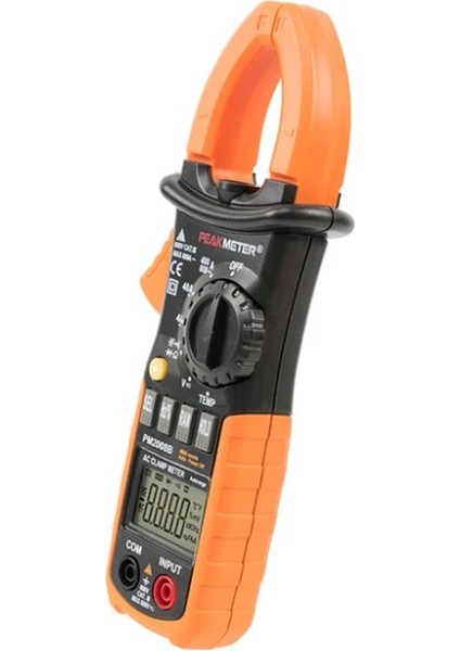 PM2008B Peakmeter PM2008A/PM2008B Profesyonel Dijital Ac 600A Pens Ampermetre Arka Işık Multimetro Kelepçeleri Sızıntı Siyah Çanta ile (Yurt Dışından) indirimleri