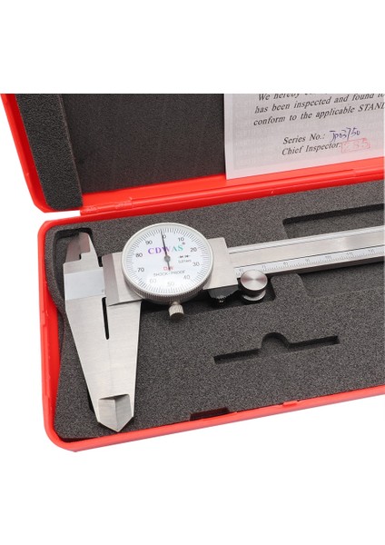 Cdwas 0-150 0.01 Arama Kumpasları 0-150 0-200 300 mm 0.01MM Yüksek Hassasiyetli Sanayi Paslanmaz Çelik Sürmeli Kumpas Darbeye Dayanıklı Metrik Ölçme Aracı (Yurt Dışından) fırsatları