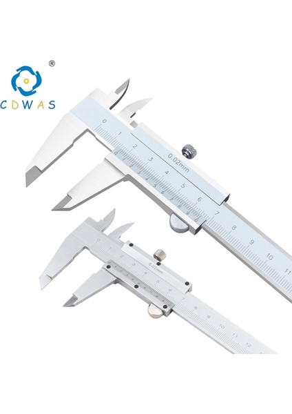 0-150MM 0.02 0-150MM 0-200MM 300MM 0.02 Sürmeli Kumpas Kutusu ile Yüksek Hassasiyetli Çoklu Kullanım Metal Kumpas Ölçer Mikrometre Ölçme Aletleri (Yurt Dışından)