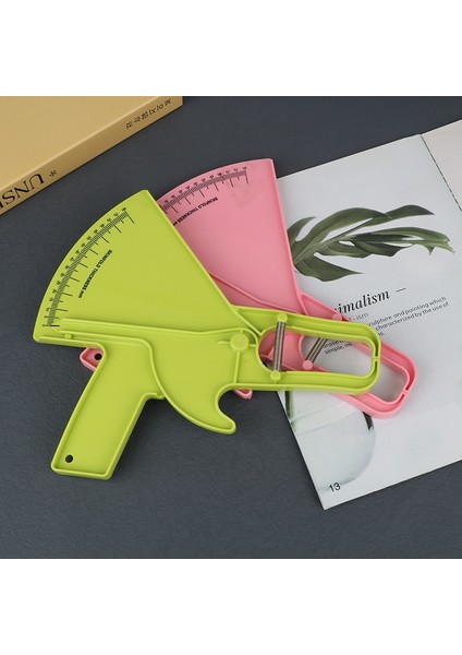 Pp 0-80 mm Plastik Vücut Yağ Ölçü Test Cihazı Analizörü Sebum Kaliper Kelepçe Şekilli Cetvel Skinfold Test Cihazı Ölçüm Bandı (Yurt Dışından) indirimleri