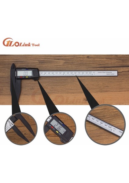 0-300MM 12 Inç 300MM Elektronik Dijital Kumpas Büyük LCD Plastik Dijital Sürmeli Kumpas Uzun Çeneli Mikrometre Ölçer (Yurt Dışından) fırsatları