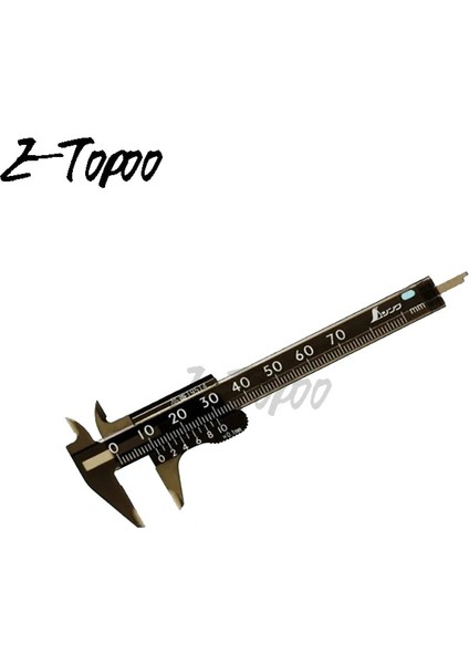 100MM Yüksek Hassasiyetli Plastik Sürmeli Kumpas 0-70MM / 0-100MM, Ahşap Oymacılığı Için Aletler (Yurt Dışından)