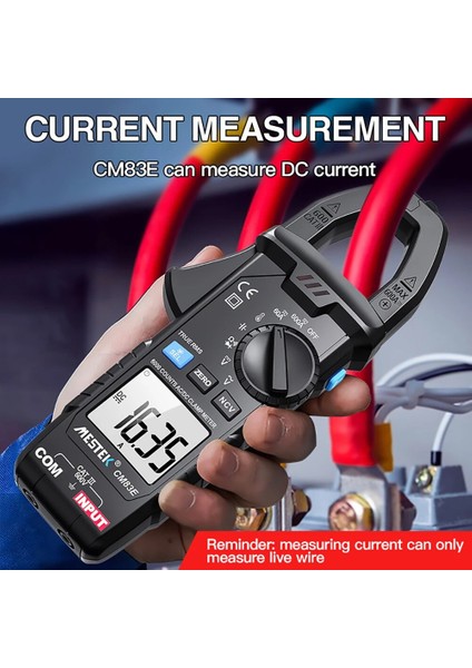 CM83B Mestek Dijital Pens Metre Dc Ac 600A Akım Kelepçesi Gerilim 6000 Sayım Pinza Amperimetrica Ncv Otomatik Aralığı Rms Pense Ampermetre (Yurt Dışından) modelleri