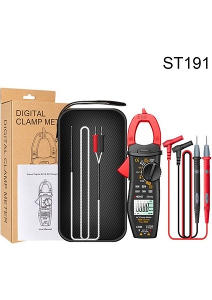 ST191 Aneng ST192 Dijital Pens Metre Multimetre 60A/600A Test Cihazı Ac/dc Akım 6000 Sayımlar True Rms Kapasite Ncv Ohm Hz Transistör (Yurt Dışından)