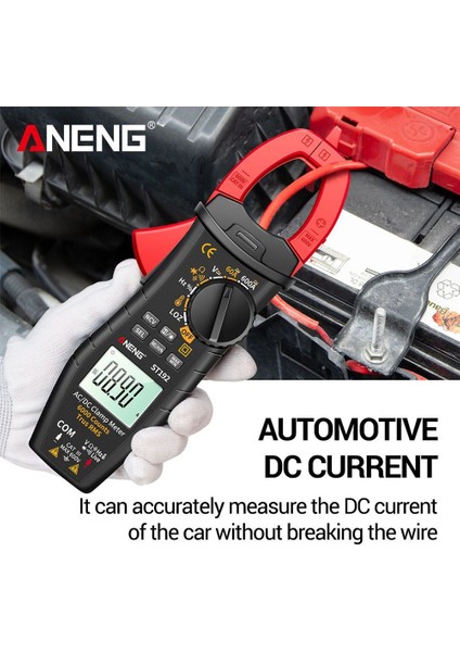 ST191 Aneng ST192 Dijital Pens Metre Multimetre 60A/600A Test Cihazı Ac/dc Akım 6000 Sayımlar True Rms Kapasite Ncv Ohm Hz Transistör (Yurt Dışından)