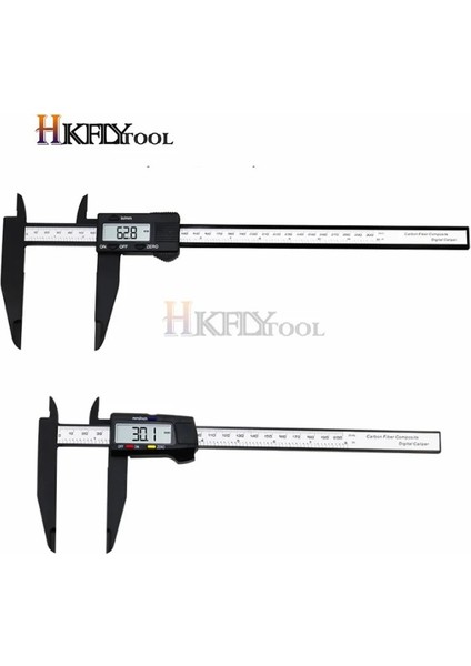 0-150MM Şerit 300MM 200 Elektronik Dijital Kumpas LCD Plastik Sürmeli Kumpas Uzun Çene Mikrometre Iç Dış Çap Ölçer Ölçme Aletleri (Yurt Dışından) modelleri