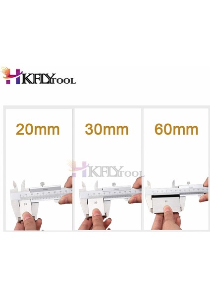 200MM 70MM 100MM 150MM 200MM 300MM Sürmeli Kumpas Karbon Çelik Kaliper Ölçer Mikrometre Pie De Rey Paquimetro Ölçme Araçları (Yurt Dışından) indirimleri