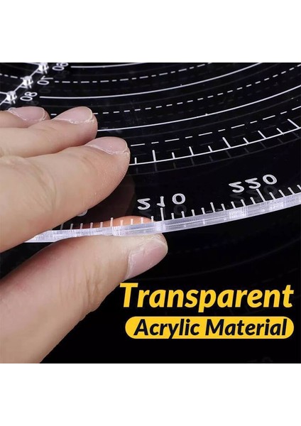 Merkezleme Pimi Daire Merkezi Bulucu Aracı Yuvarlak Merkez Şeffaf Akrilik Bulucu Yaratıcı Torna Çalışma Pusula Daire Ölçer Işleme Araçları (Yurt Dışından) fırsatları