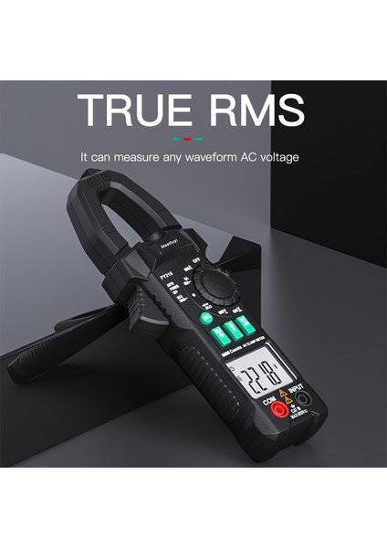 FY217 Dijital Pens Metre Multimetro Dc Ac Pense Ampermetre Voltmetre True Rms Akım Kelepçesi Kapasite Hz Ncv Ohm Amperometrik Kelepçe (Yurt Dışından) modelleri