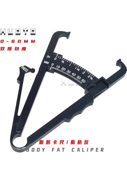 Bej Kişisel Vücut Yağ Test Cihazları Skinfold Kaliper Vücut Yağ Kaliper Analizörü Ölçü Tabloları Spor Sağlık Tutmak Ince 5 Adet/grup (Yurt Dışından)